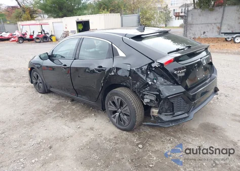 2018 Honda Civic Ex из США, поврежденный, VIN SHHFK7H61JU412578